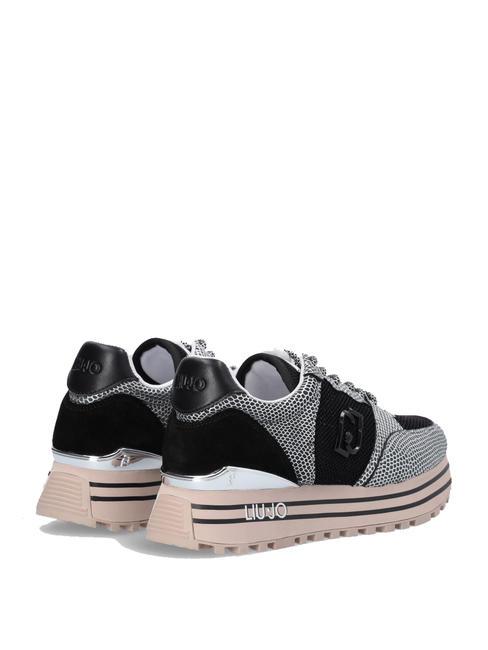 MAXI WONDER 57 Adidași cu platformă cu imprimeu piton puritate - Pantofi femei
