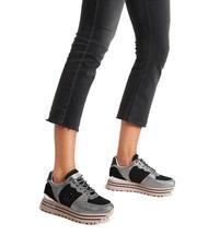 LIUJO MAXI WONDER 57 Adidași cu platformă cu imprimeu piton puritate - Pantofi femei - 4