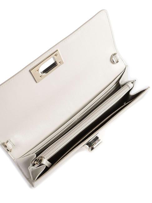 1927 Portofel clutch din piele cu lant perla - Portofele femei