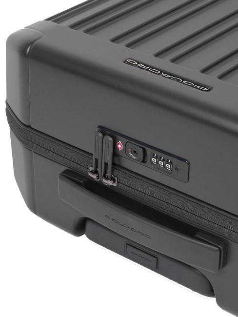 PQ-LIGHT Cărucior de cabină ultra subțire negru mat - Bagaje de mână