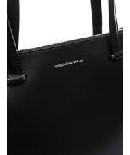 TOSCA BLU GRACE Geanta de cumparaturi din piele negru - Genți femei - 3