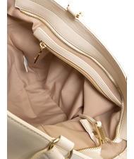 TOSCA BLU GAIA Geanta de mana din piele fildeș alb - Genți femei - 5