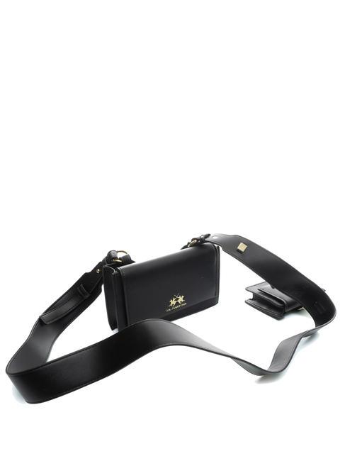 HERITAGE clutch cu curea de umar negru - Genți femei
