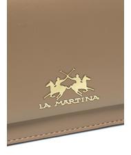 LA MARTINA HERITAGE clutch cu curea de umar bej - Genți femei - 3