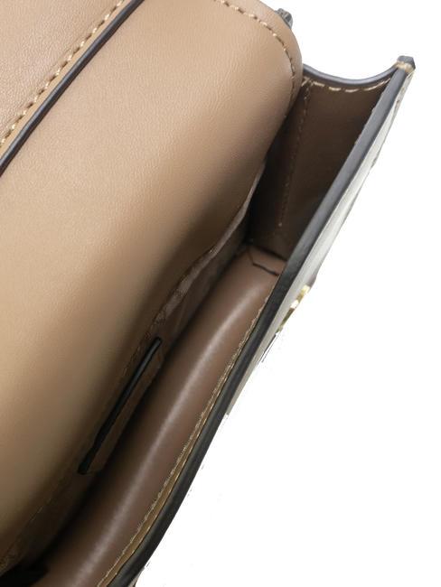 HERITAGE clutch cu curea de umar bej - Genți femei