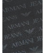 ARMANI JEANS LOGO PRINT Frumusețe cu manșetă laterală negru - Truse de toaletă - 3