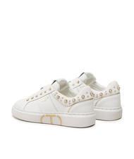TWINSET PEARLS Tenisi cu margele alb optic - Pantofi femei - 4