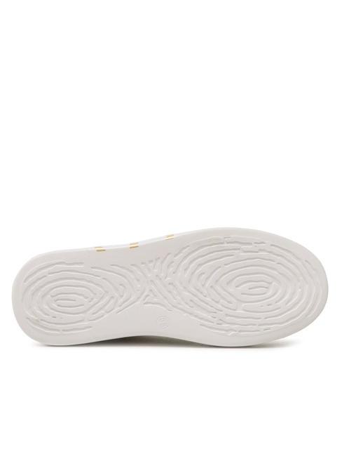 PEARLS Tenisi cu margele alb optic - Pantofi femei