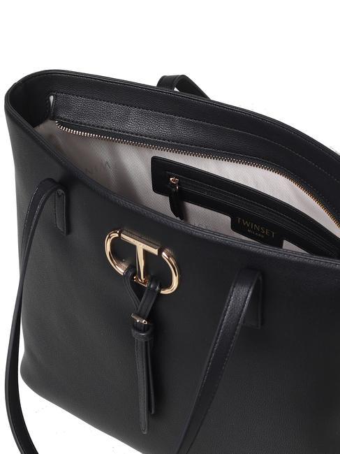 SMALL BELT Geantă mare de cumpărături negru - Genți femei