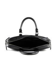 MANDARINA DUCK TIMES Servietă din piele pentru suport pentru computer de 13". BLACK - Serviete birou - 4