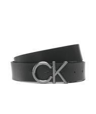 CALVIN KLEIN CK METAL BOMBE REV Cureaua din piele dubla fata - Curele