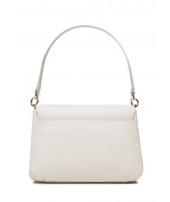 TOMMY HILFIGER LIFE Geanta clasica cu clapa alb acoperit de vreme - Genți femei - 3