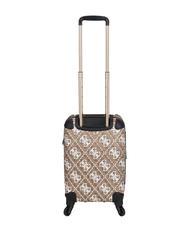 GUESS WILDER Cărucior mic cu 4 roți alb multi - Bagaje de m&acirc;nă - 5