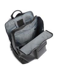 PIQUADRO FINN Rucsac pentru laptop de 14", din piele negru - Rucsacuri pentru laptop - 4