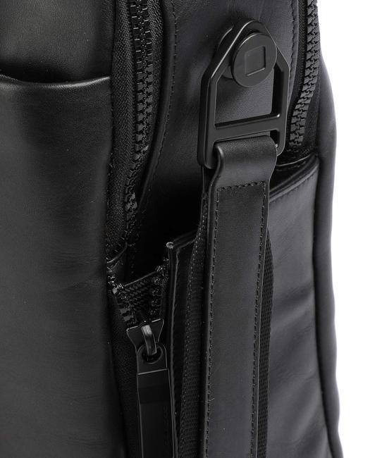 FINN Servieta pentru laptop de 15,6", din piele negru - Serviete birou