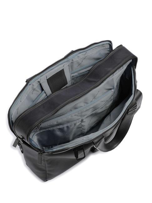 FINN Servieta pentru laptop de 15,6", din piele negru - Serviete birou