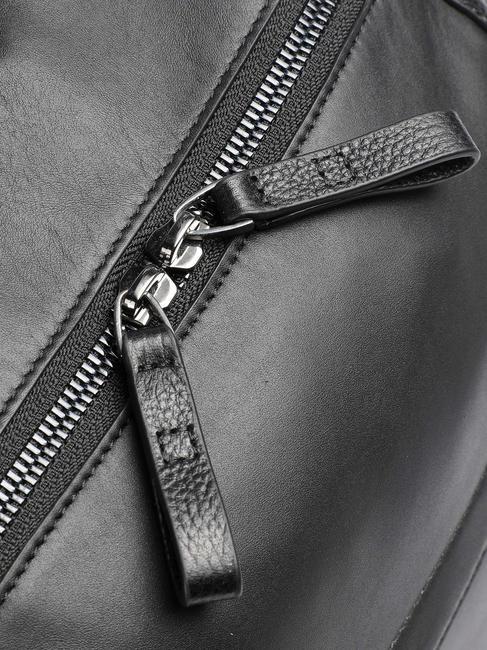 PAN Rucsac din piele pentru buc de 15". negru - Rucsacuri pentru laptop