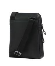 PIQUADRO MACBETH Geanta din piele extensibila - Genți de umăr bărbați