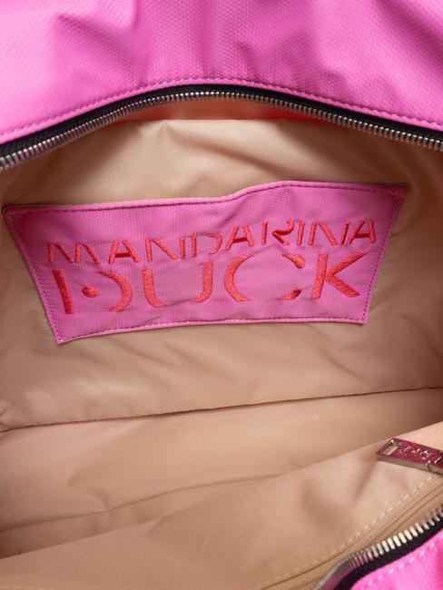 STYLE Geantă shopper de umăr bulă roz - Genți femei