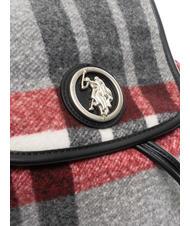 U.S. POLO ASSN. TROPHY Rucsac din material textil gri inchis - Genți femei - 3