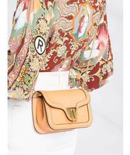 COCCINELLE MARVIN TWIST Micro Geanta cu curea de umar caisă - Genți femei - 4