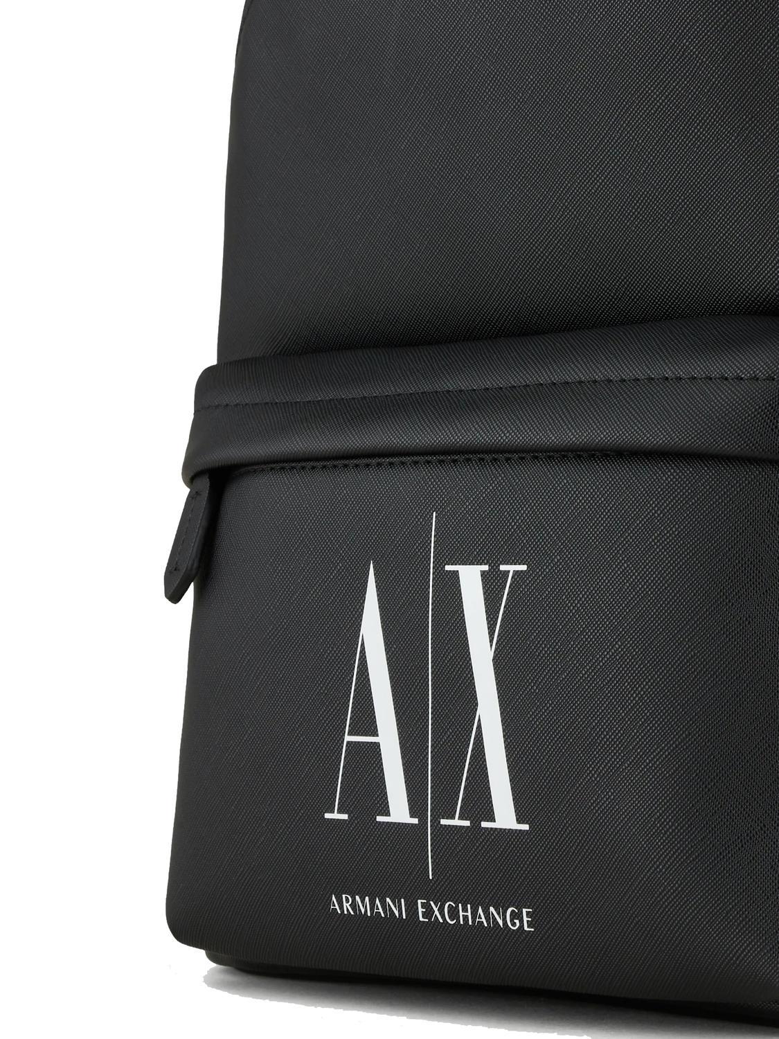 Armani Exchange A|X Logo Rucsac Cu Buzunar Negru - Cumpără La Prețuri ...