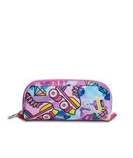 SJGANG ROLLERSKATE GIRL Cutie pliculete fuxiafluo - Penare și accesorii - 3