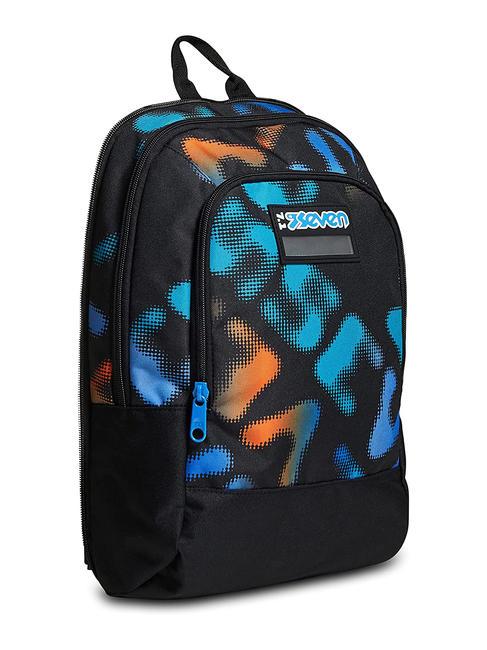 MELT BOY JACK Rucsac troler detasabil cu 3 roti negru - Rucsacuri cu role
