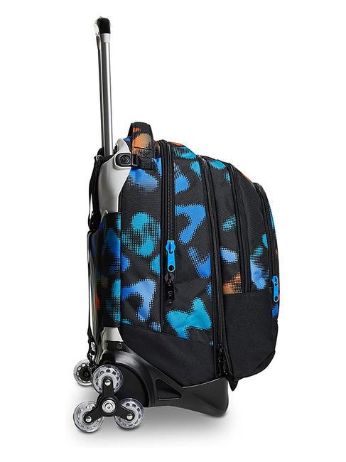 MELT BOY JACK Rucsac troler detasabil cu 3 roti negru - Rucsacuri cu role
