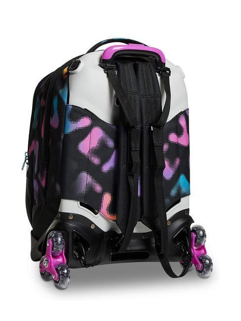 MELT GIRL JACK Rucsac troler detasabil cu 3 roti negru - Rucsacuri cu role