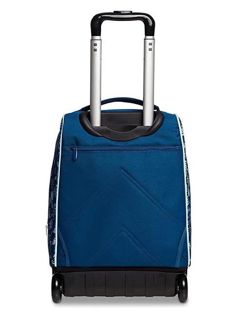 BELIEVE IN YOURSELF Rucsac troler 2 roti tardis albastru - Rucsacuri cu role