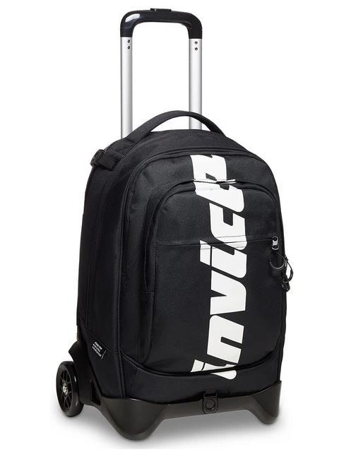 LOGO NEW PLUG Rucsac troler detasabil cu 2 roti negru - Rucsacuri cu role