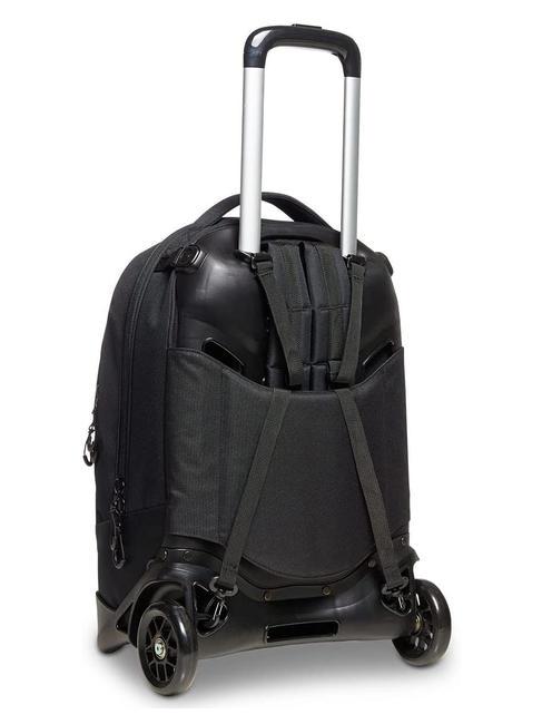 LOGO NEW PLUG Rucsac troler detasabil cu 2 roti negru - Rucsacuri cu role
