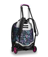 SEVEN PATCHYHEART GIRL JACK Rucsac troler detasabil cu 2 roti negru - Rucsacuri cu role - 8