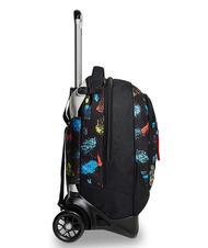 SEVEN SCRATCH BOY JACK Rucsac troler detasabil cu 2 roti negru - Rucsacuri cu role - 4