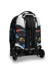 SEVEN SCRATCH BOY JACK Rucsac troler detasabil cu 2 roti negru - Rucsacuri cu role - 5