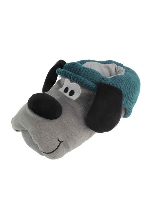 CAGNOLINI Papuci Moppine Gri - Pantofi pentru bebeluși