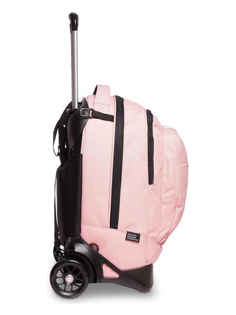 LOGO NEW PLUG Rucsac troler detasabil cu 2 roti mov pal - Rucsacuri cu role