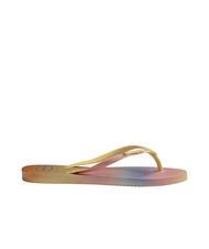 HAVAIANAS SLIM GRADIENT Papuci flip-flop pixeli galbeni - Pantofi femei - 3