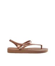 HAVAIANAS FLASH URBAN  Sandale flip flop rose / aur - Pantofi femei - 3