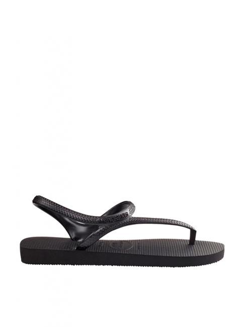 FLASH URBAN  Sandale flip flop BLACK - Pantofi femei