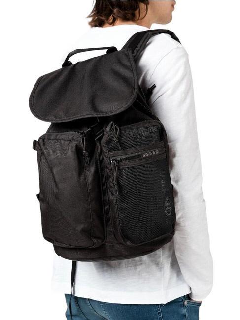  Rucsac Rucsac cu clapetă BLACK - Rucsacuri pentru școală și timp liber