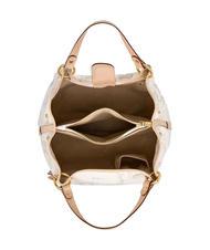 ALVIERO MARTINI PRIMA CLASSE GEO WHITE Geanta medie cu bareta de umar alb - Genți femei - 4