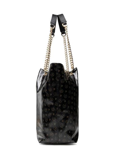 HERITAGE COATED Geanta de cumparaturi din panza negru - Genți femei