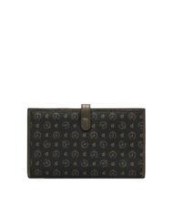POLLINI HERITAGE  Portofel mare negru de bronz - Portofele femei - 4