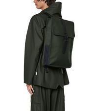 RAINS BACKPACK Rucsac impermeabil, suport pentru pc de 15 inchi verdeaţă - Rucsacuri pentru laptop - 5