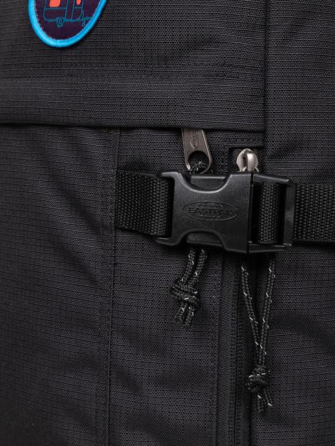 TRAVELPACK  Rucsac de voiaj, suport pc 17". petice de tabără negru - Rucsacuri pentru școală și timp liber