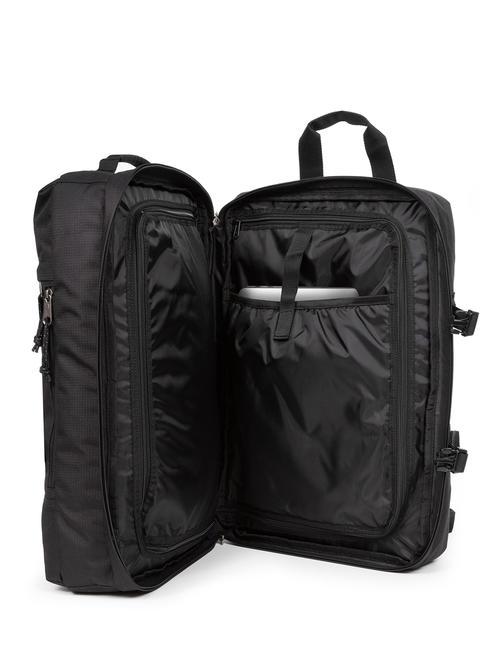 TRAVELPACK  Rucsac de voiaj, suport pc 17". petice de tabără negru - Rucsacuri pentru școală și timp liber