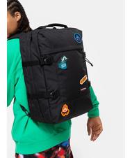 EASTPAK TRAVELPACK  Rucsac de voiaj, suport pc 17". petice de tabără negru - Rucsacuri pentru școală și timp liber - 7