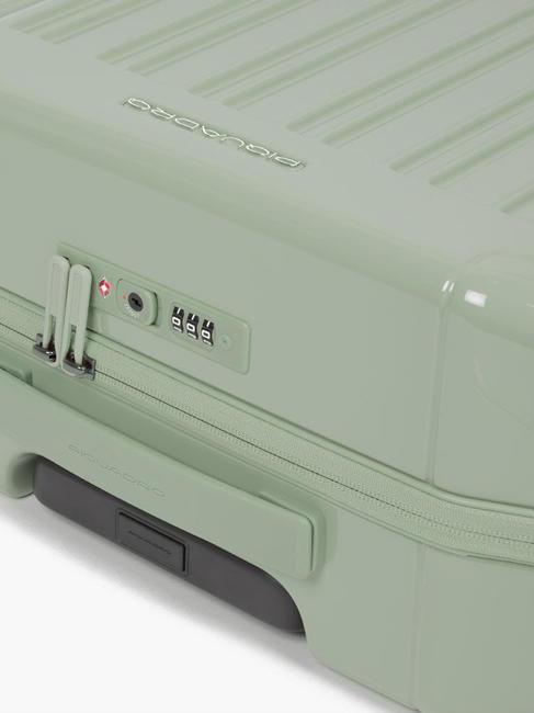 PQ-LIGHT Cărucior de cabină ultra subțire VERDE - Bagaje de mână